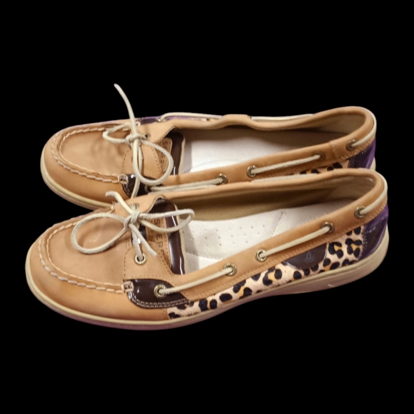 Sperry Tan Suede Flats - Picture 4 of 6